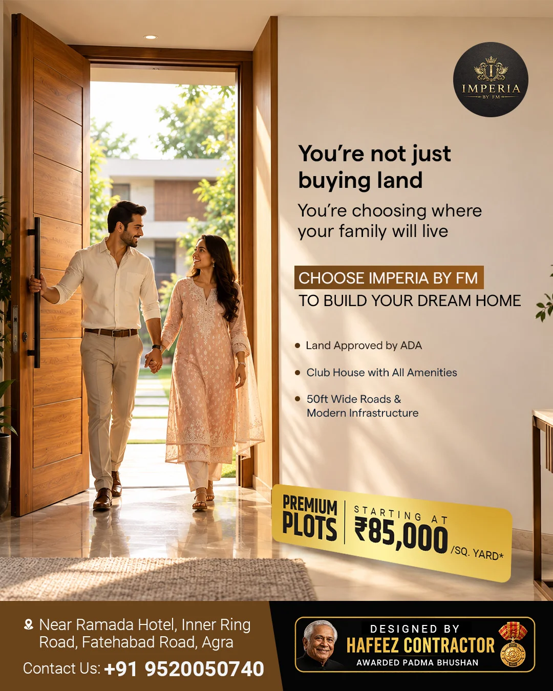 Land buying ad