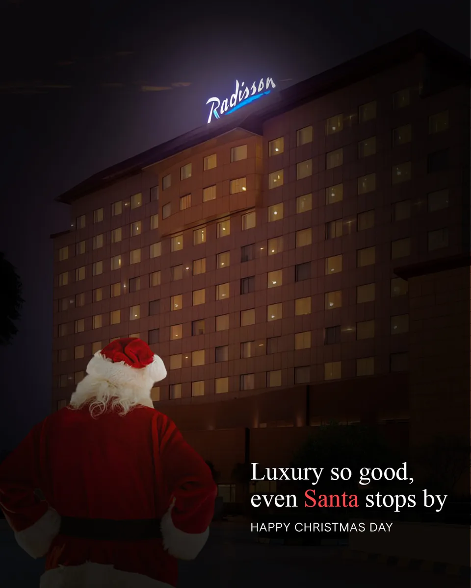 Christmas festive campaign ad
