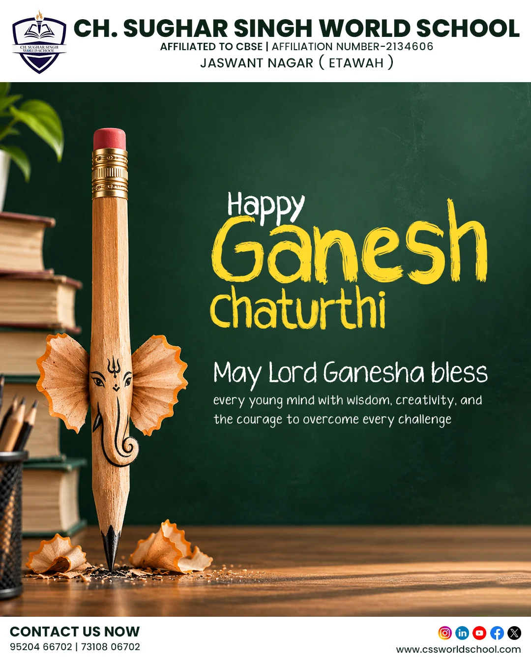 Ganesh celebration ad