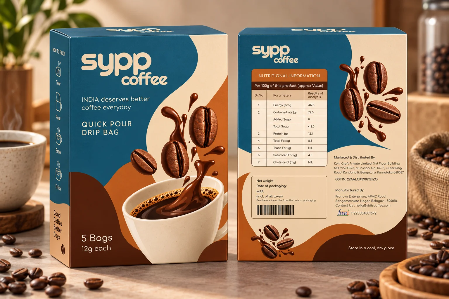 Spygic red chilli powder packaging mockup
