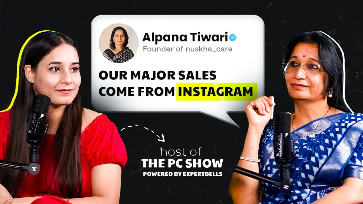 Our major sales come from Instagram thumbnail