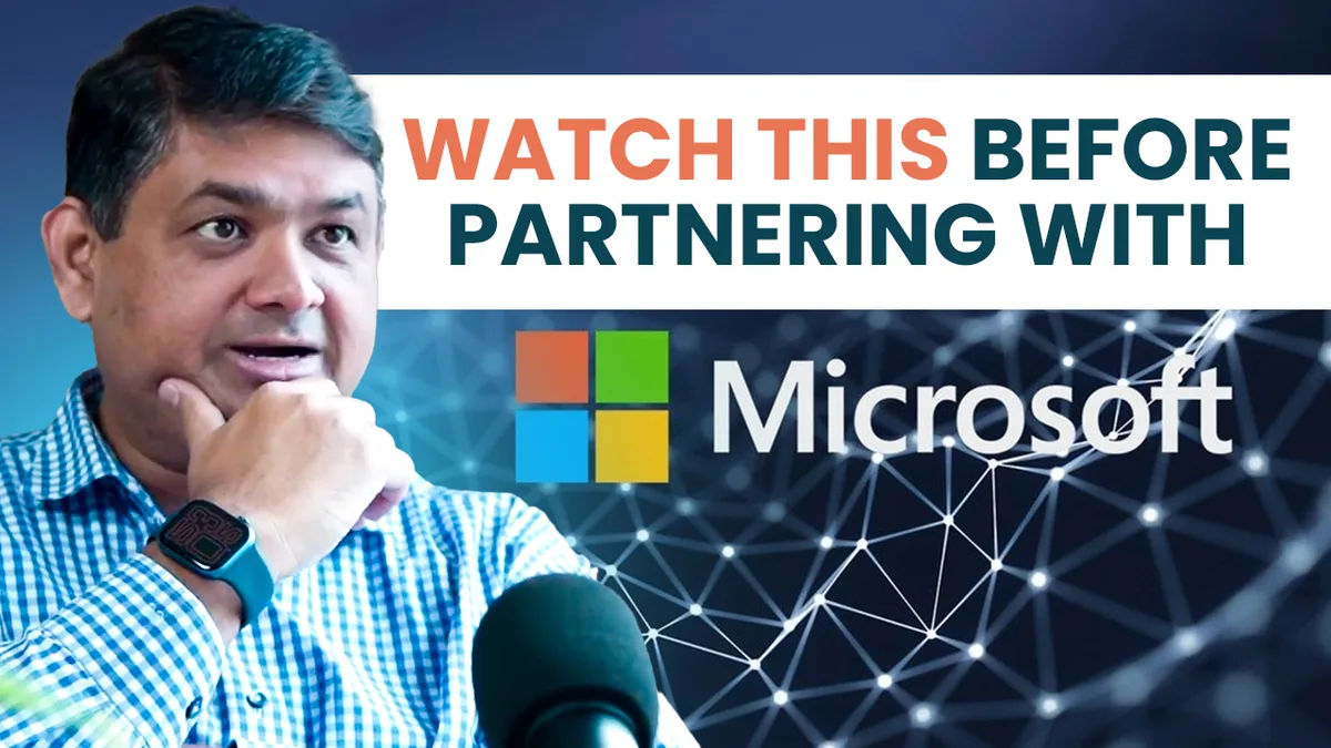 Watch this before partnering with Microsoft thumbnail